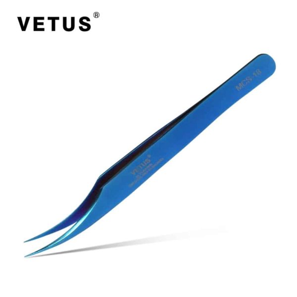 VETUS Tweezers - MCS-18 - Blue Dolphin Tweezers